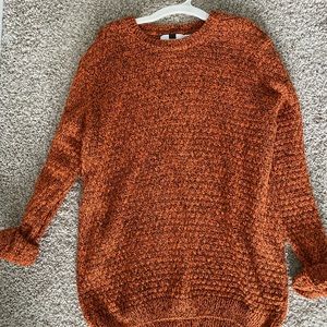 Orange Oversized Sweater (Topshop)